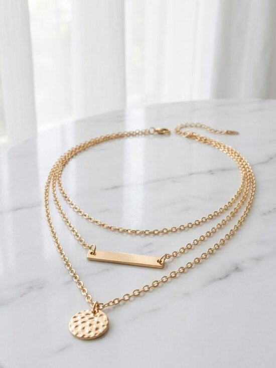 Elizabeth Besich Jewelry - Trendy Layered Ladies Necklace